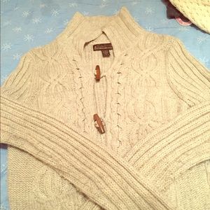 Abercrombie and Fitch woman’s wool sweater.